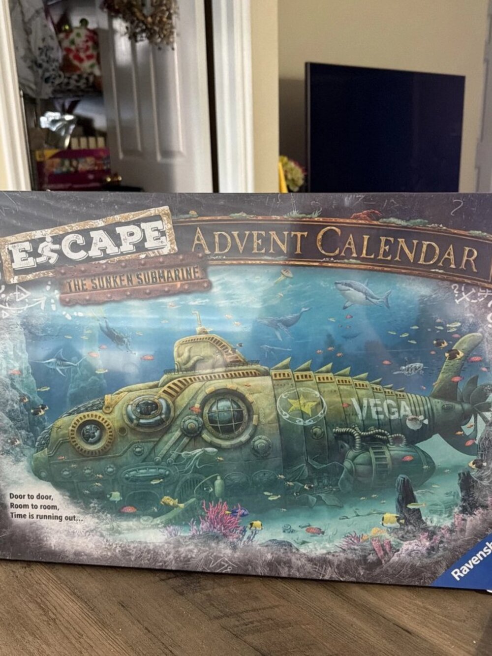 Ravensburger ESCAPE the Sunken Submarine Advent Calendar Game Puzzles